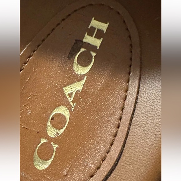 NEW Coach Hadley Signature Jacquard Slipper Size 8. Minor defect on insole - Picture 6 of 6